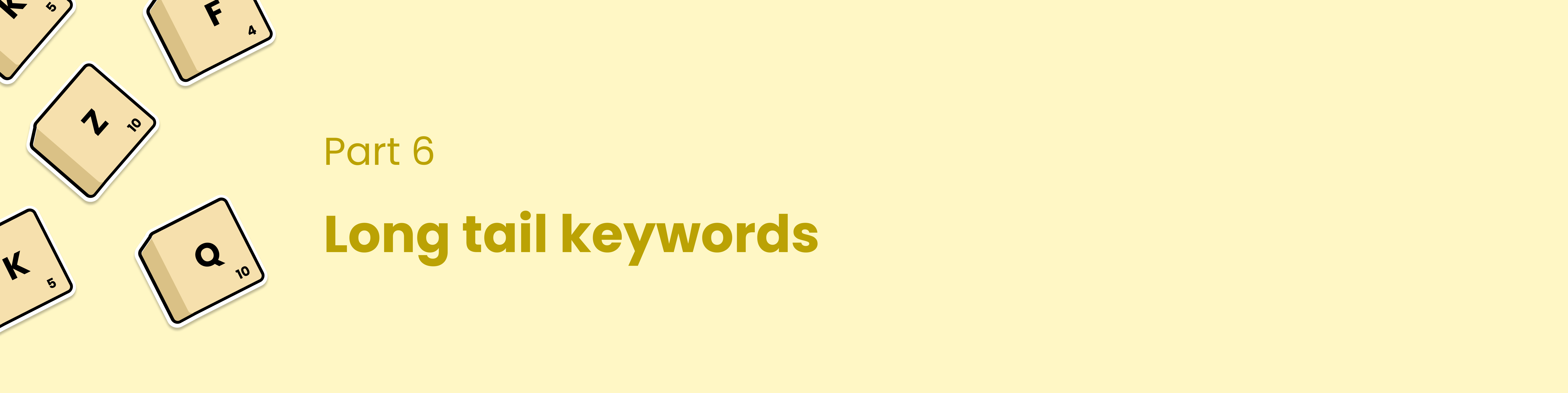 Long tail keywords - Title